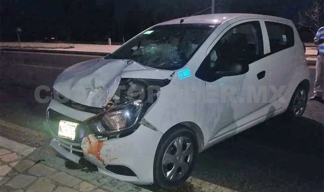 Familia fue embestida por un acelerado automovilista