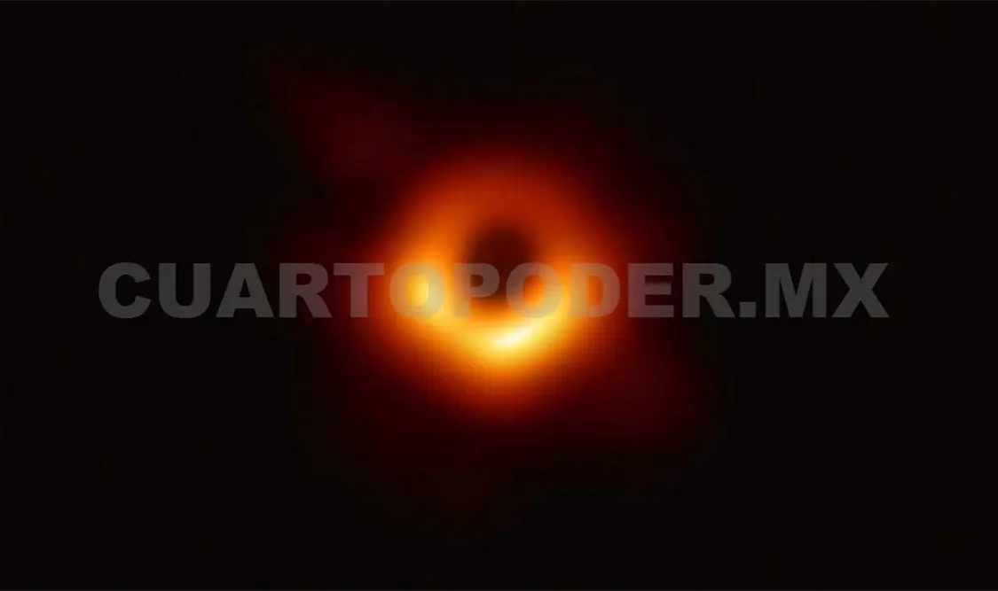 Presentan imagen de agujero negro