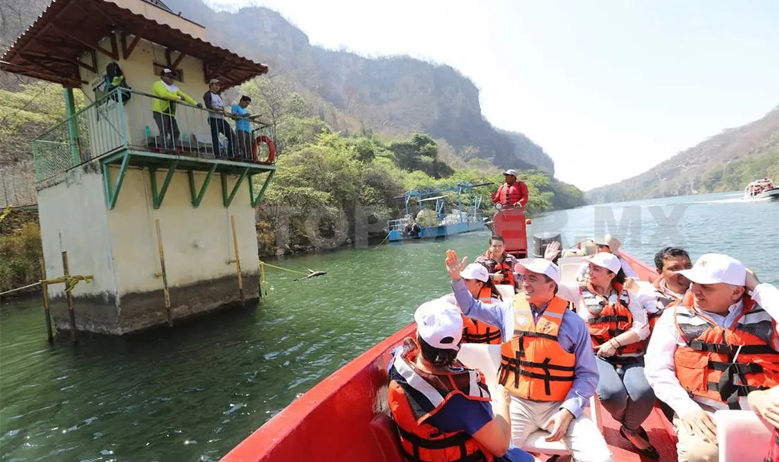 Supervisa REC trabajos en Cañón del Sumidero