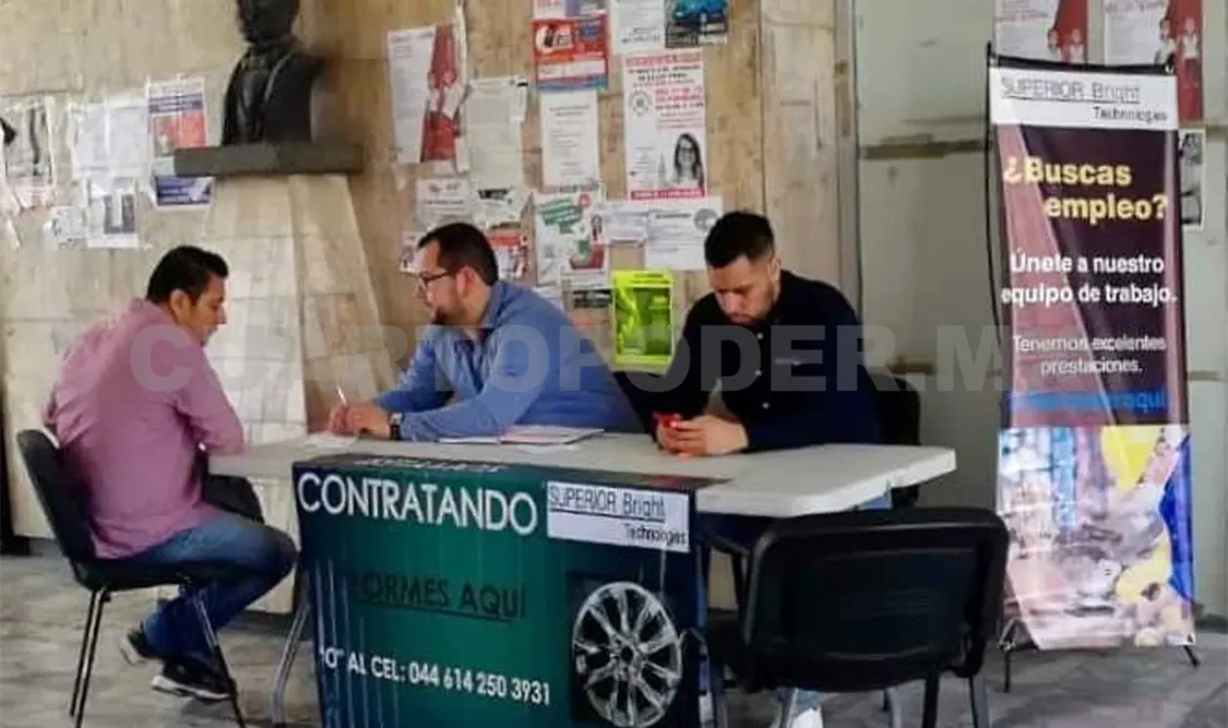 Registran 222 mil nuevos empleos