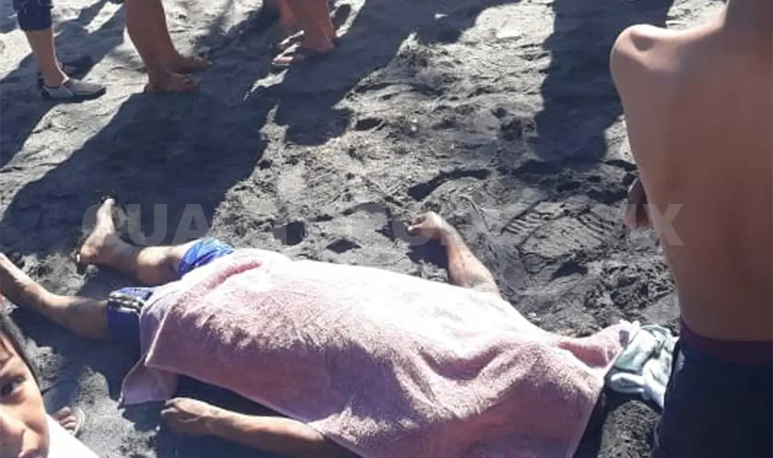 Bañista se ahoga en el mar