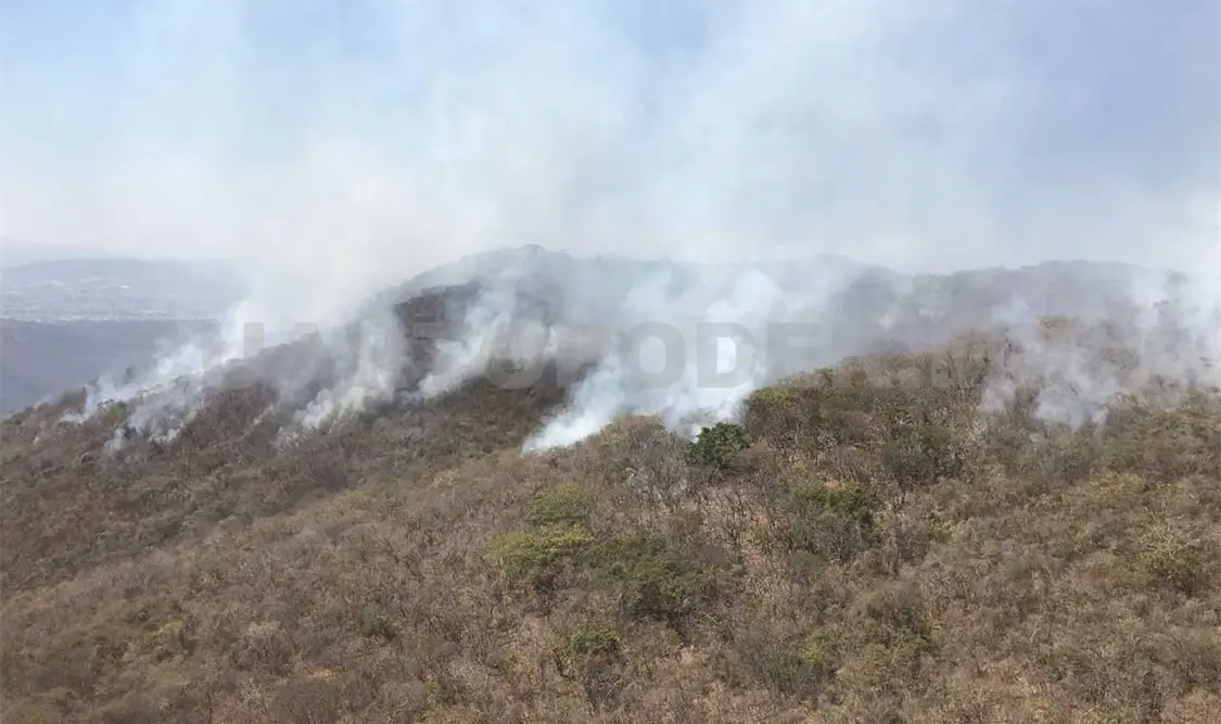 Suman 18 incendios forestales en Chiapas
