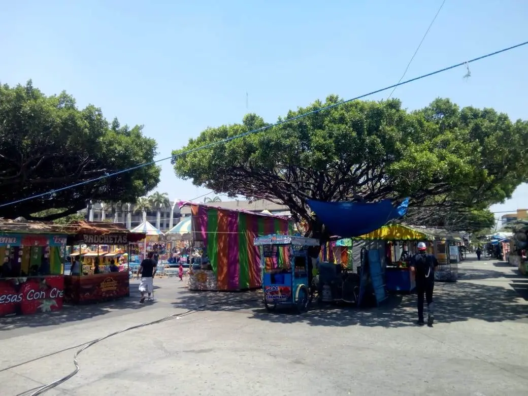 ALa Feria de San Marcos, desangelada en este 2019. Rodolfo Flores / CP