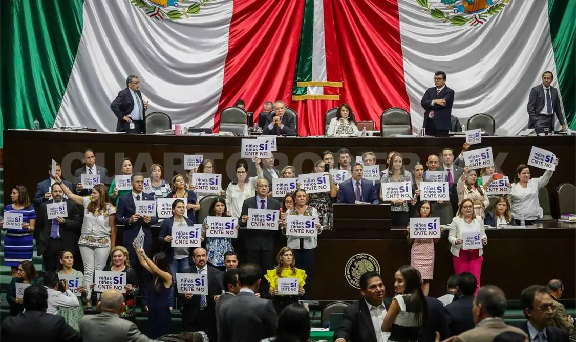 Diputados aprueban nueva reforma educativa