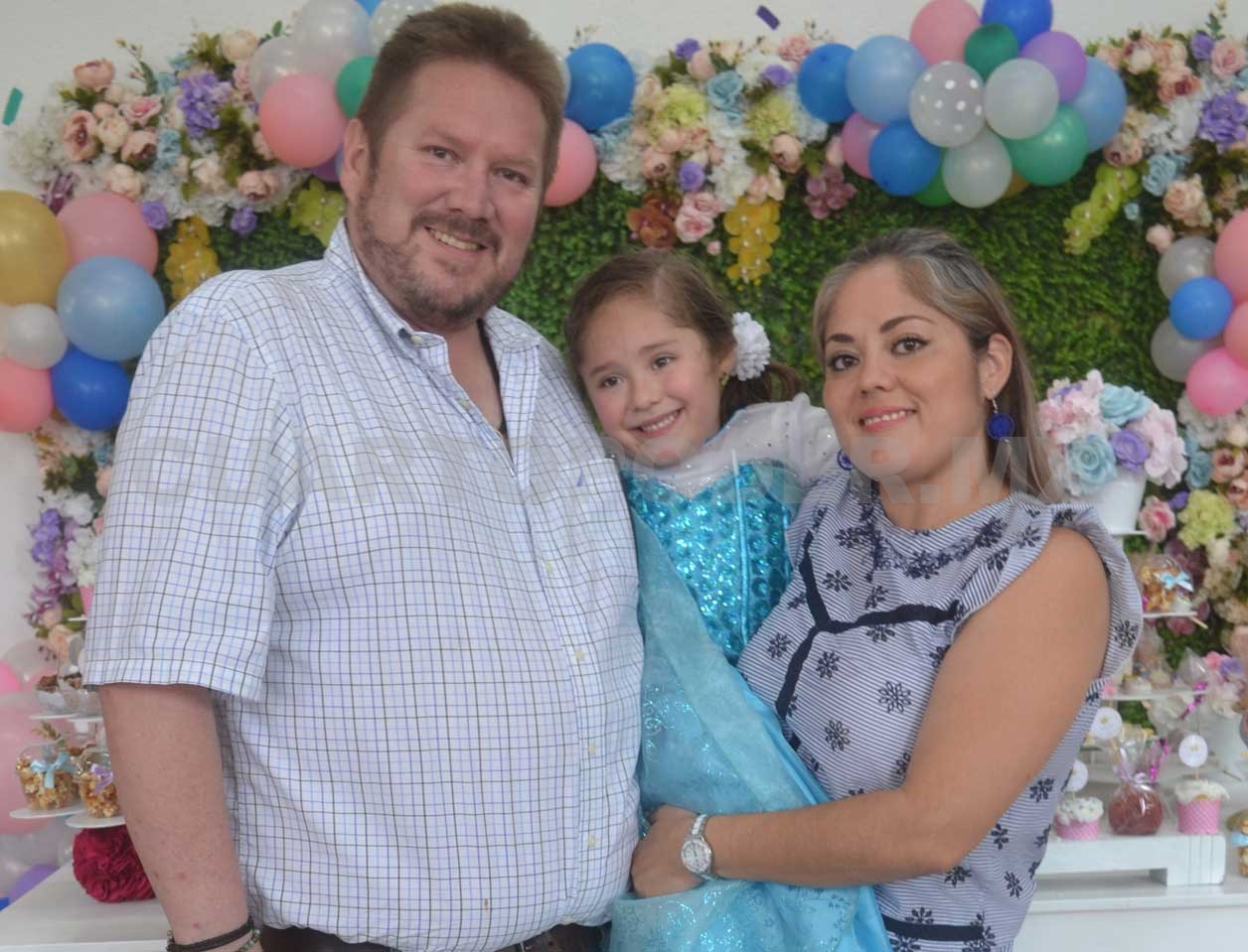 Una fiesta de princesas para Natalia