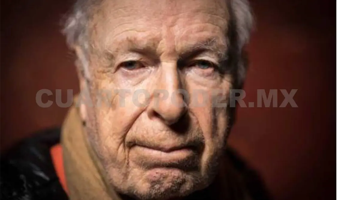 Peter Brook en imagen del 27 de febrero de 2018 en el teatro Les Bouffes du Nord, en París. Cortesía