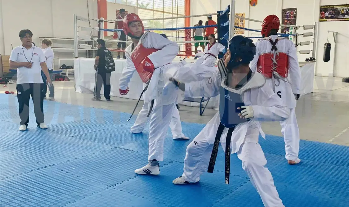 Son 46 taekwondoínes los que estarán representando al estado de Chiapas en la próxima justa nacional. Cortesía