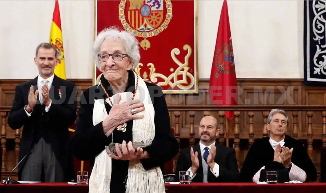La poeta Ida Vitale, Premio Cervantes 2019. Cortesía