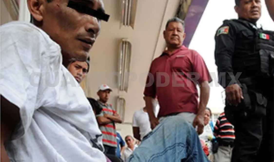 Detienen a sujeto al intentar robar un celular