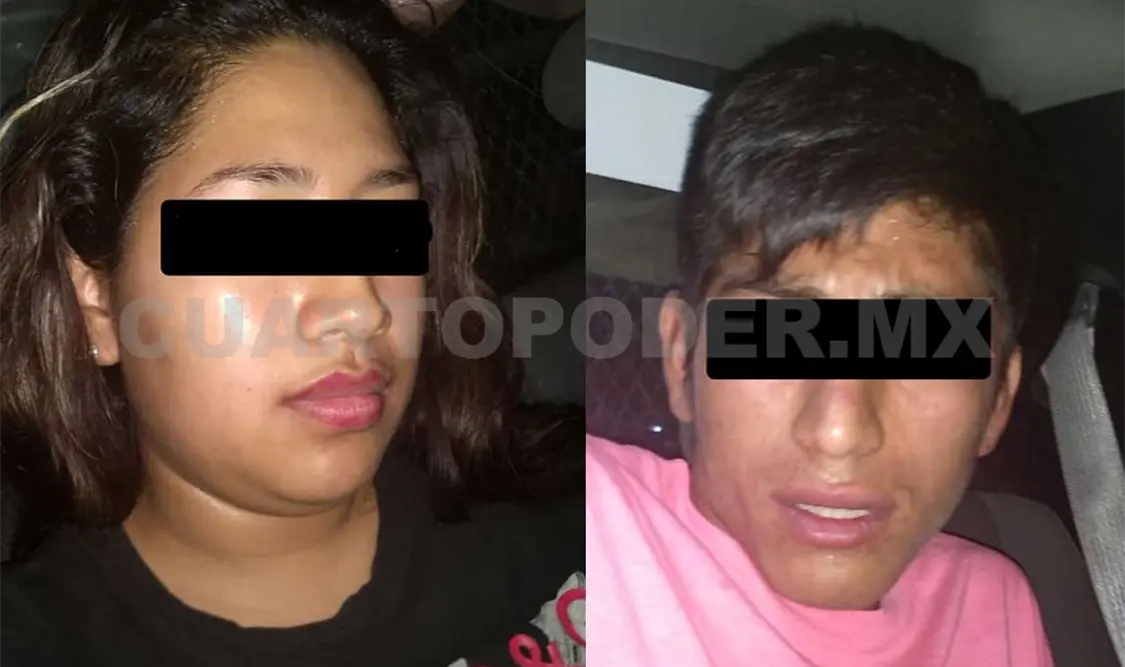 Pareja es detenida por “cristalear” un carro