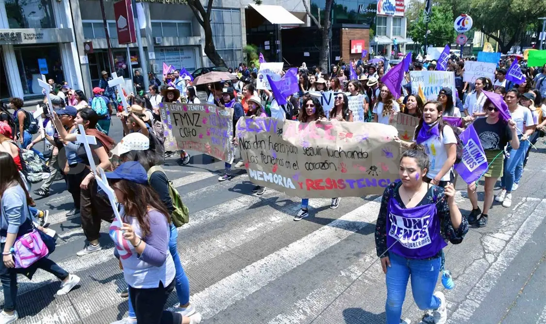 Protestan por crimen de Aideé Mendoza