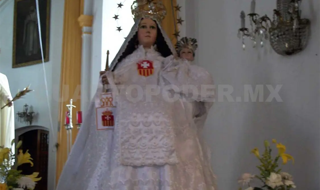 Restauran imagen de Virgen de La Merced