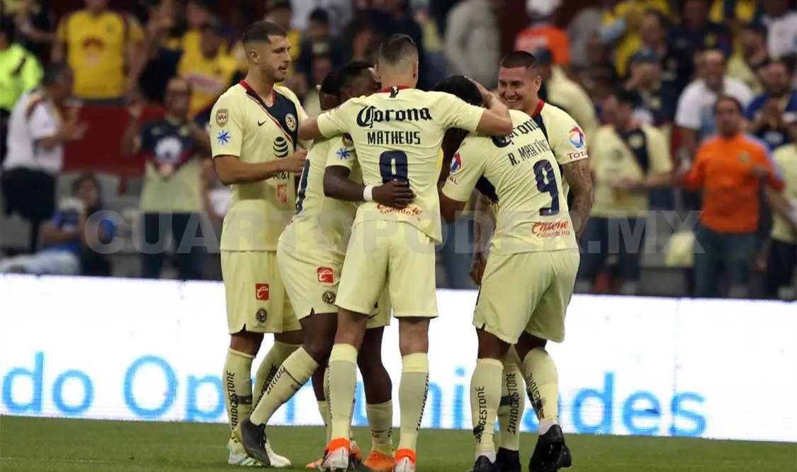 América derrotó 3-1 a Cruz Azul