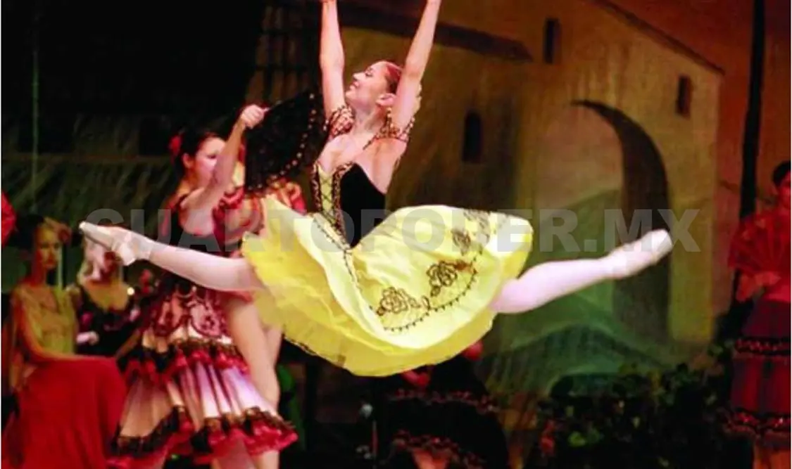 La bailarina se presenta en el centro cultural Teatro I. Cortesía