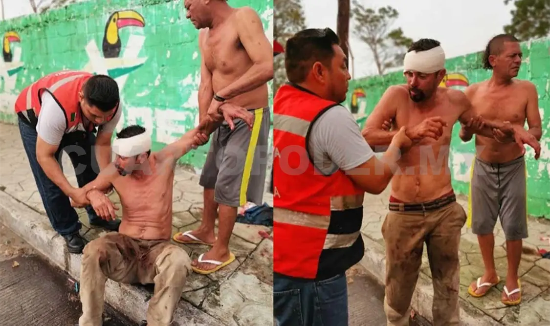 Sube a cortar mangos y termina hospitalizado