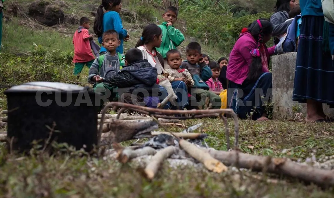 Entre los desplazados por conflictos se encuentran niños quienes más sufren las consecuencias. CP