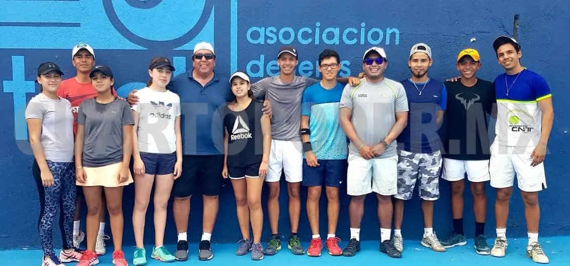 A la concentración asistieron los ocho jugadores del Centro Nacional de Tenis “Alexia Coutiño Castillo”. Cortesía