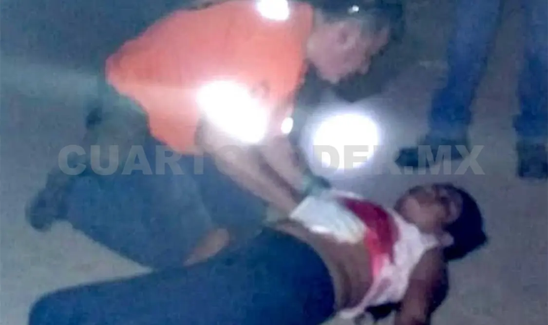 Yatsuri García, de 27 años, presentaba cuatro heridas con arma blanca en el abdomen. CP