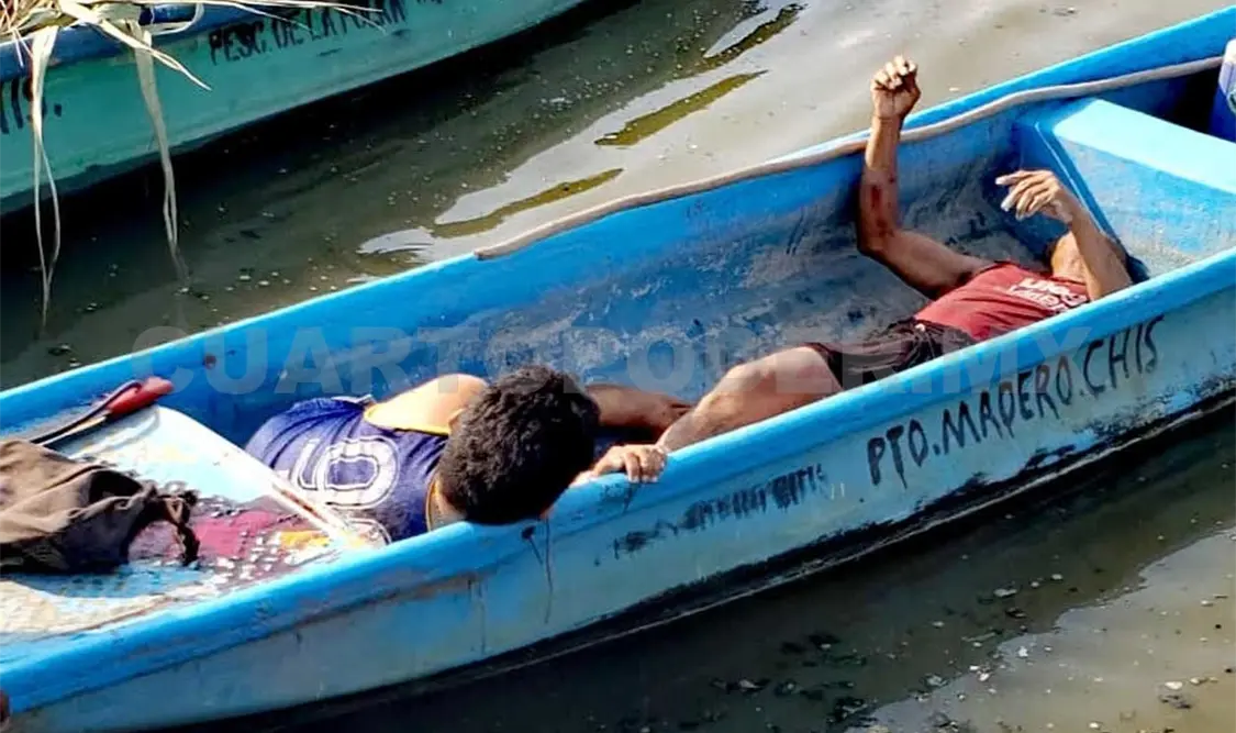 Los cuerpos fueron localizados a eso de las ocho y media de la mañana del sábado en una canoa en la pampa Joyas Buenavista. CP