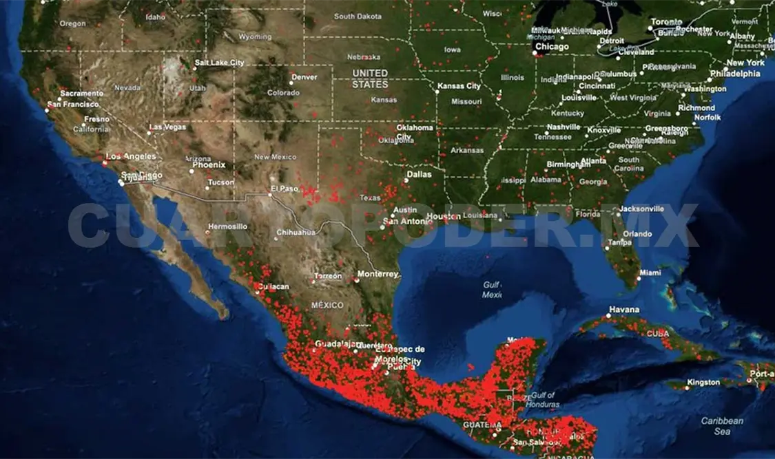 Activos 11 incendios forestales