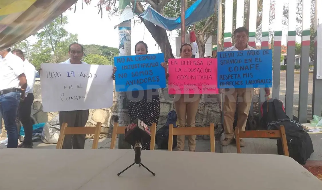 Conafe se queda sin el 70% de trabajadores