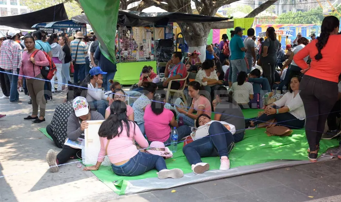 Comercios del centro, los más afectados