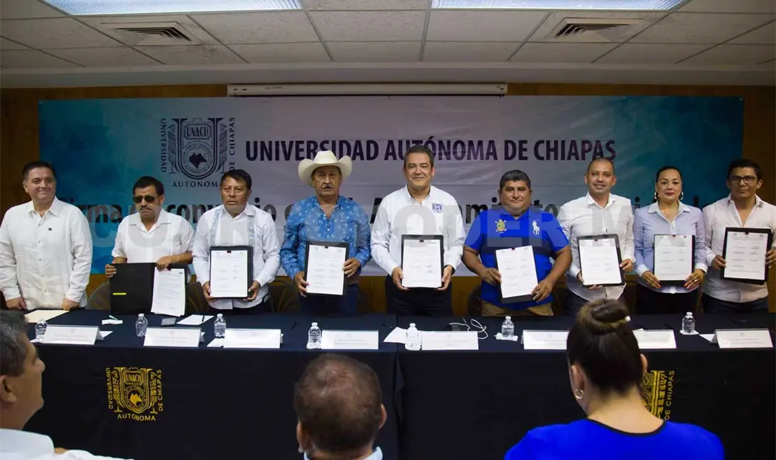 Crece presencia de la Unach en todo el estado