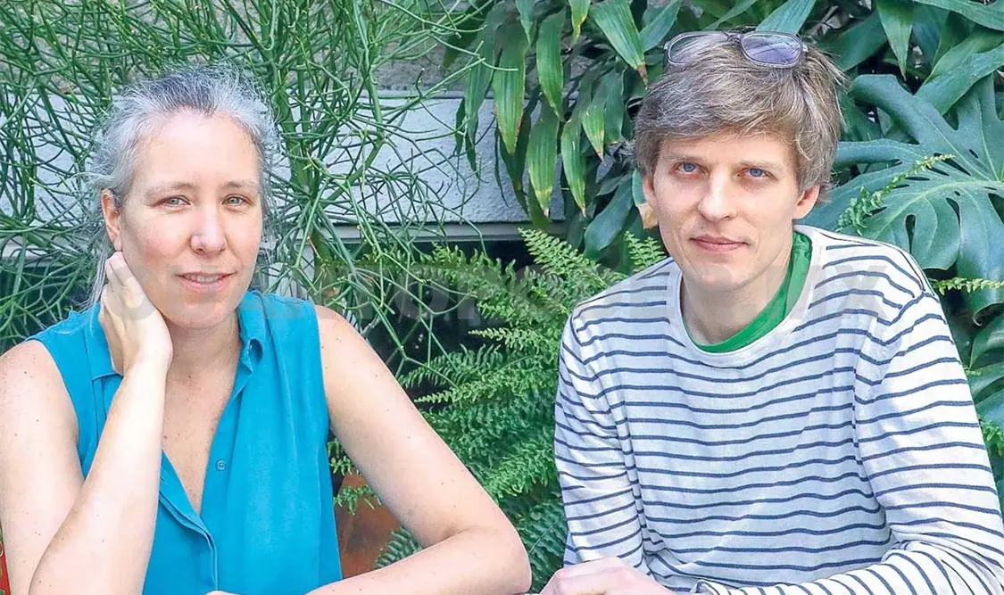 Los creadores Ana Paula Ruiz Galindo y Mecky Reuss. Cortesía