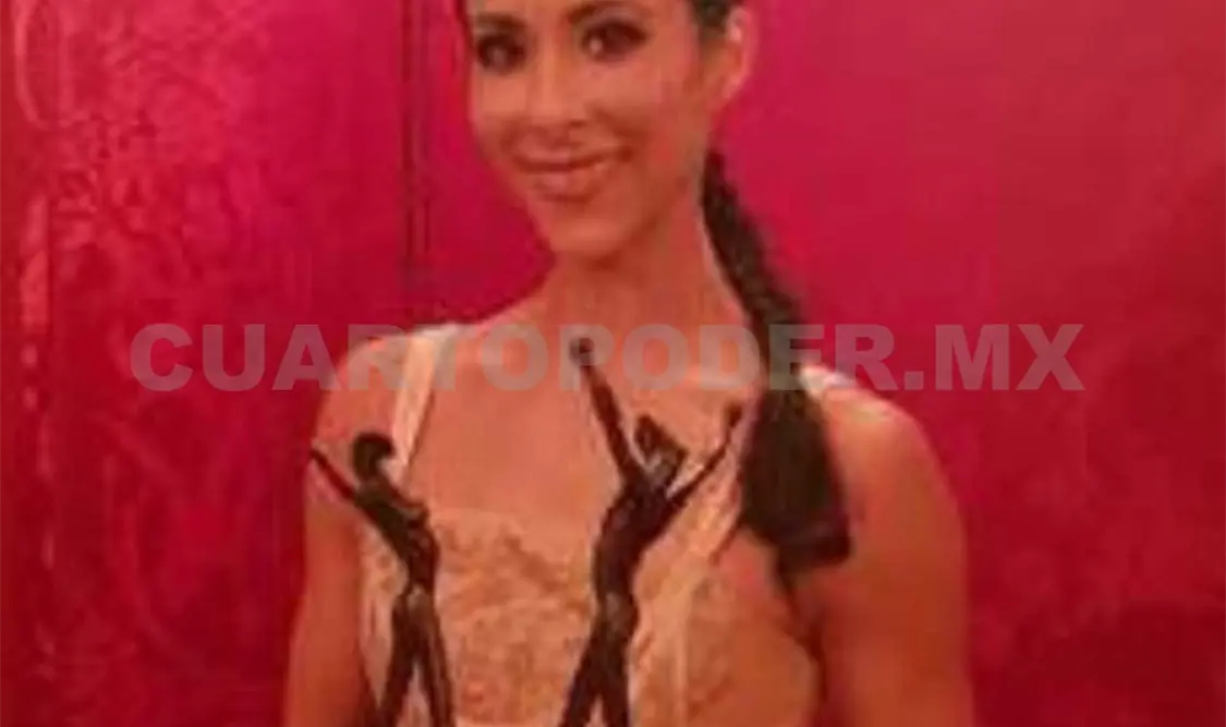 La bailarina mexicana Elisa Carrillo recibió el premio en Moscú. Cortesía
