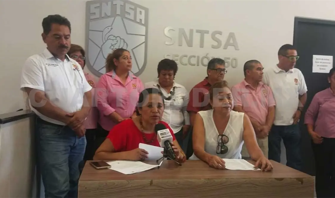 Recuperan oficinas de la sección 50 de Salud