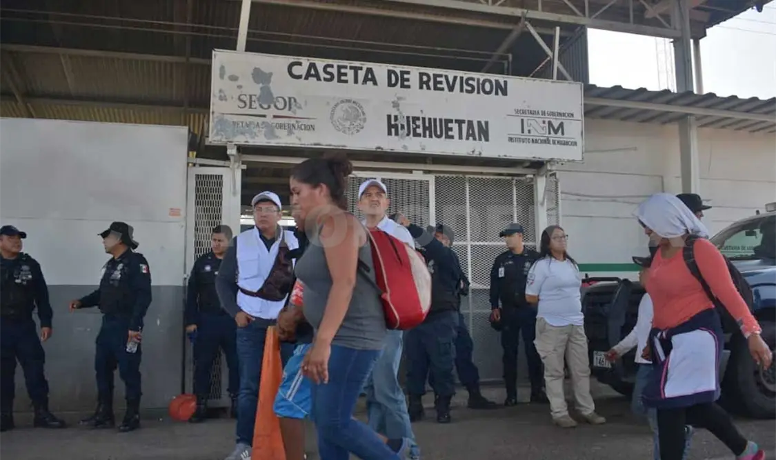 Los migrantes liberados sostuvieron que fueron objeto de maltrato físico. Rafael Victorio / CP