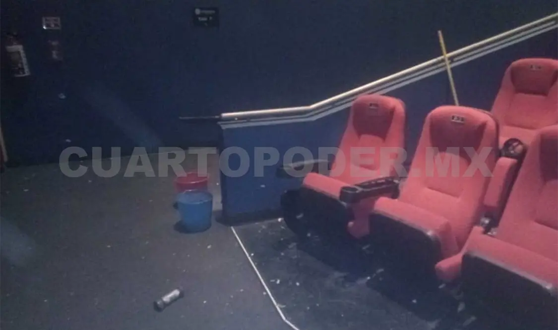 Artefacto explota en sala de cine