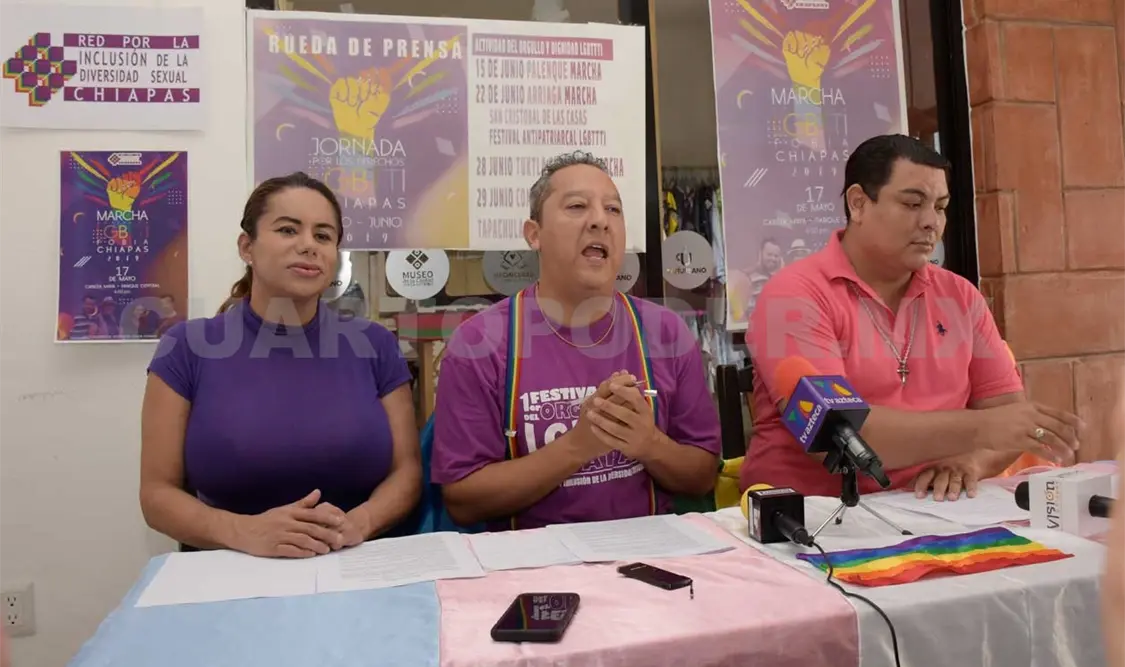 Exigen alto a la violencia contra población LGBTTTI