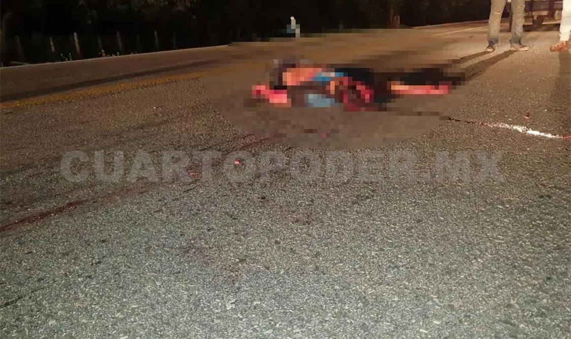 Sujeto murió aplastado por varios vehículos