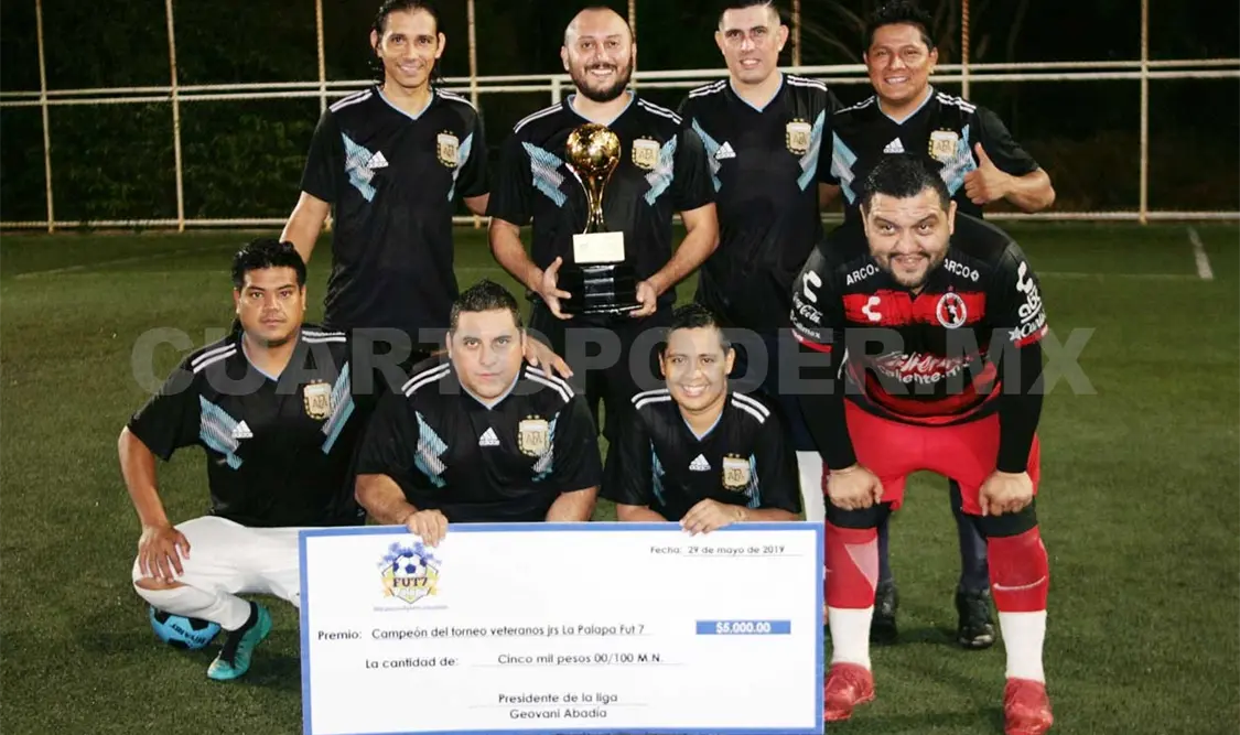 Hay campeón de la veteranos Jr.