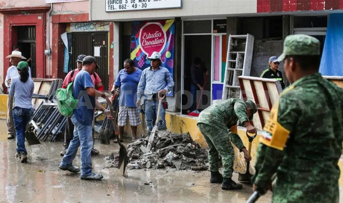 Implementan Plan DN-III en tres estados por lluvias