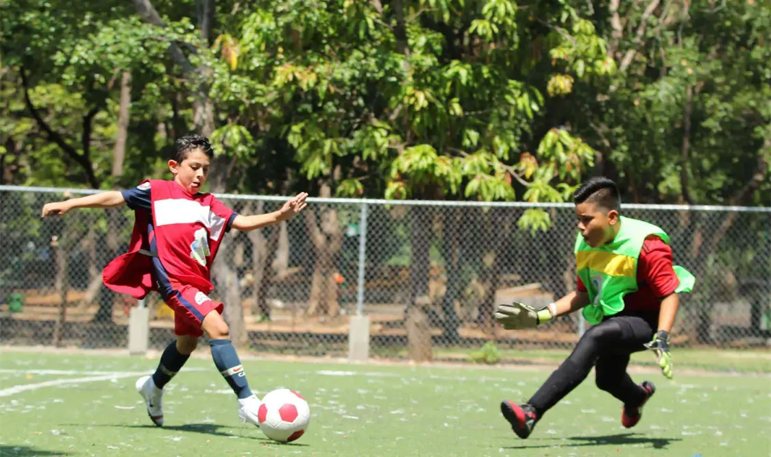 Para el próximo fin de semana serán cuatro canchas las habilitadas en Caña Hueca para la puesta en marcha de los partidos. Cortesía