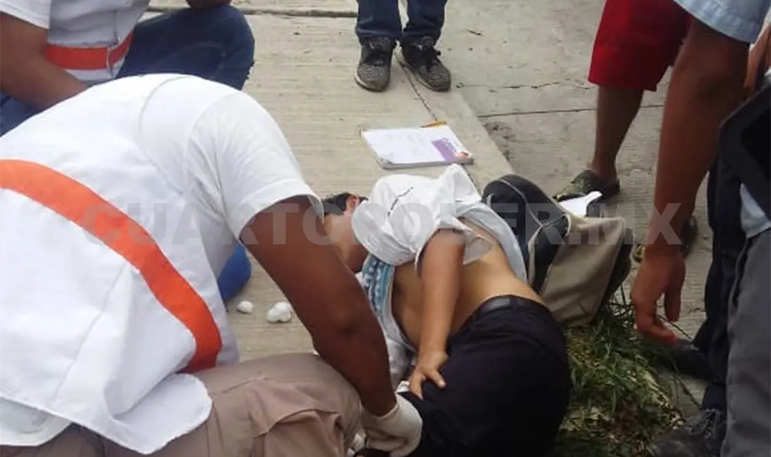 Estudiante es atropellado por vehículo “fantasma”