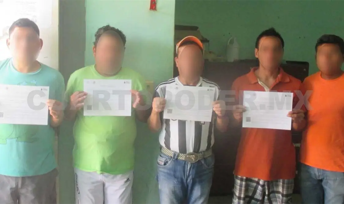 Cuatro personas privadas de su libertad recibieron su certificado. CP