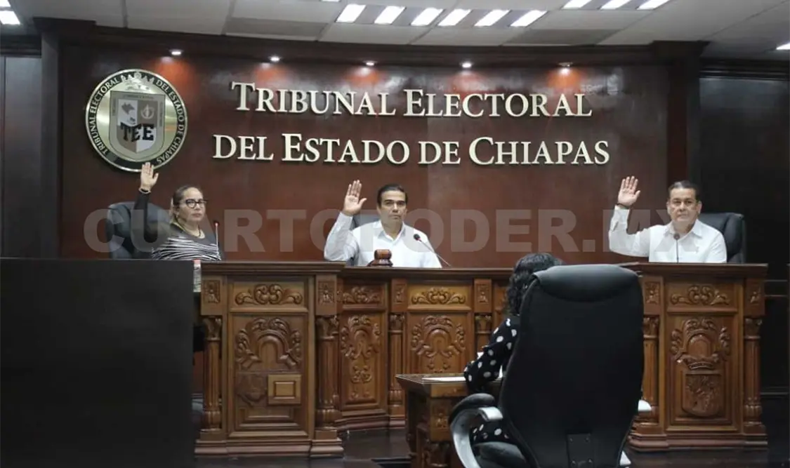 Tribunal Electoral del Estado de Chiapas, informa que regidores de Arriaga pueden acudir a otras instancias. Cortesía / CP