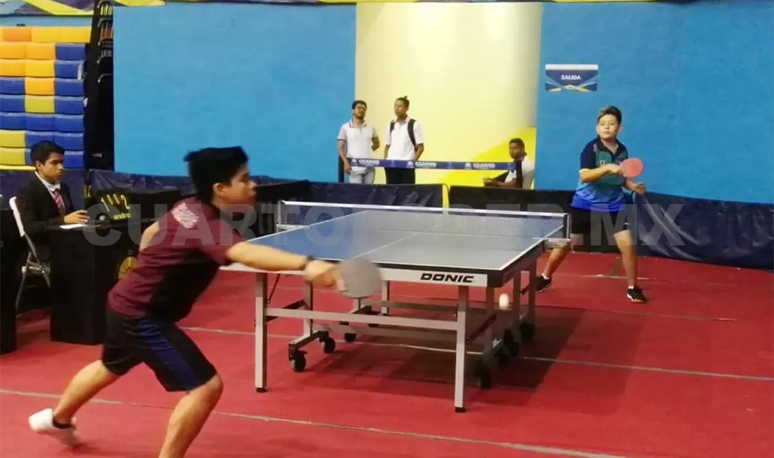 En la ronda de finales el chiapaneco continuaba imparable en el torneo, hasta obtener la medalla de bronce. Cortesía