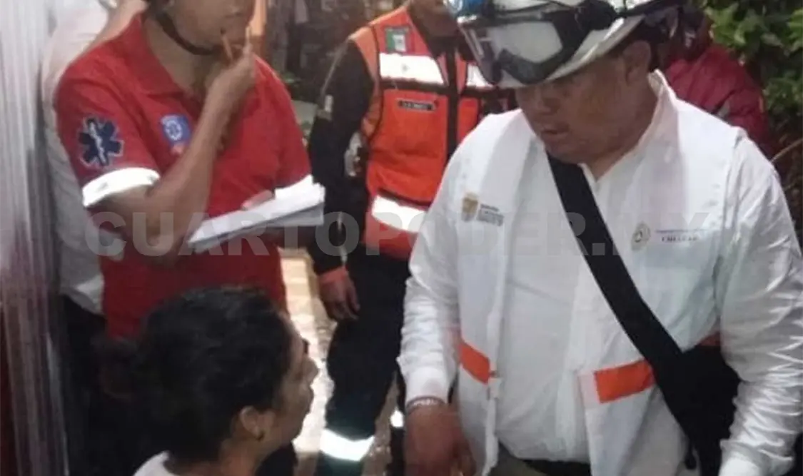 Paramédicos valoraron a ambas mujeres, aunque no fue necesario trasladarlas a un hospital. Edberg Mayorga / CP