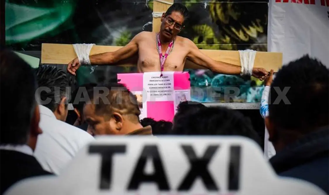 Se “crucifican” contra Uber y Cabify