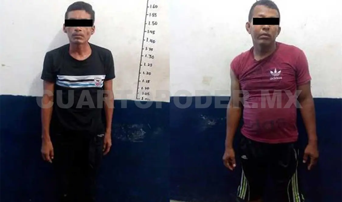 Detienen a dos presuntos ladrones de motociclistas