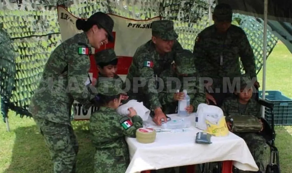 Nombran a cuatro niños Soldados Honorarios