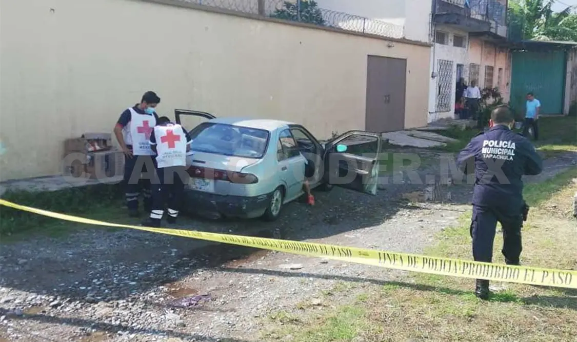 Conductor muere al sufrir un infarto