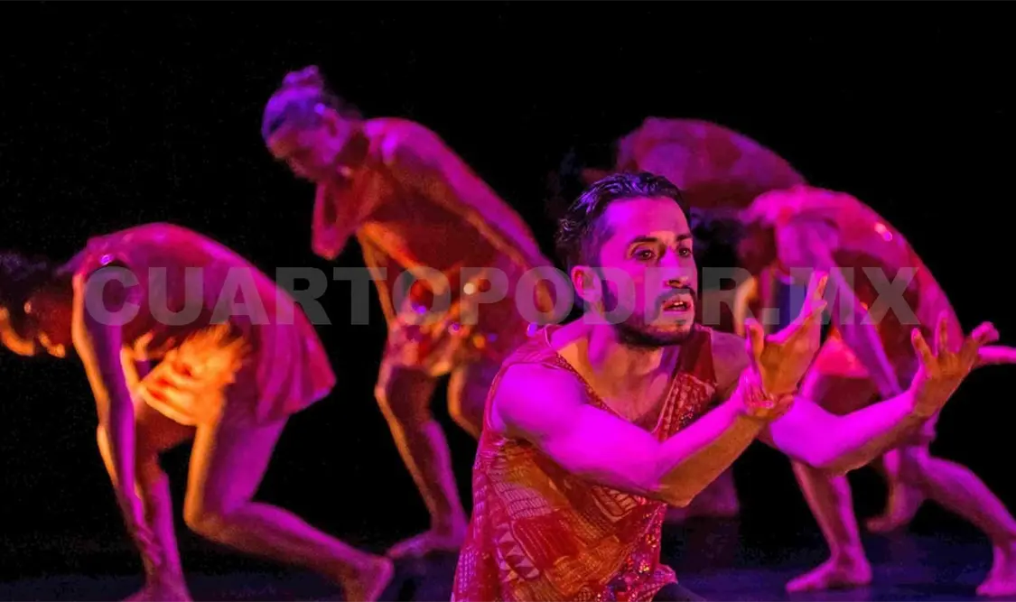 Función de danza en la sala Miguel Covarrubias del centro cultural Universitario de la UNAM. Cortesía