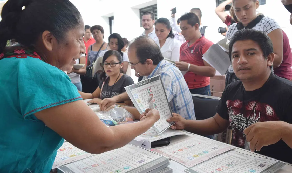 Un tema medular dentro de las próximas elecciones federales serán las candidaturas indígenas. Guillermo Ramos / CP