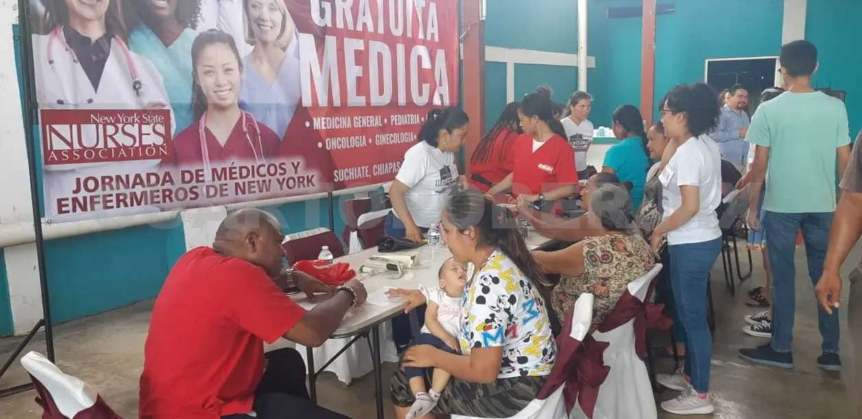 Médicos estadounidenses realizan jornada de salud