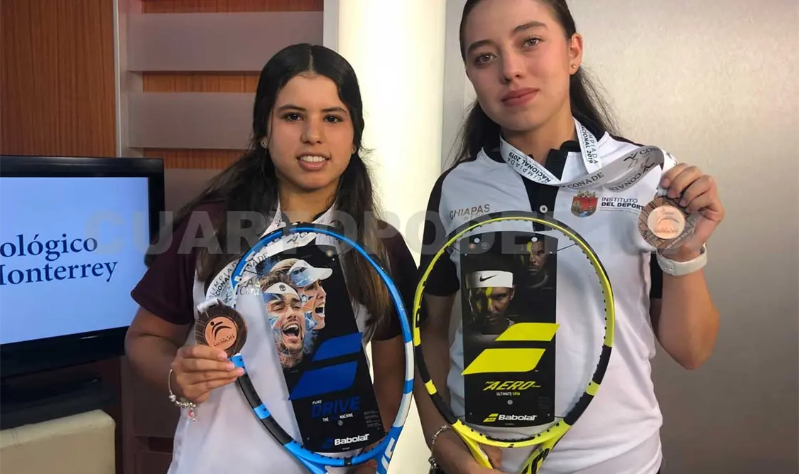 Emilia y Ana Sofía regresaron con bronce